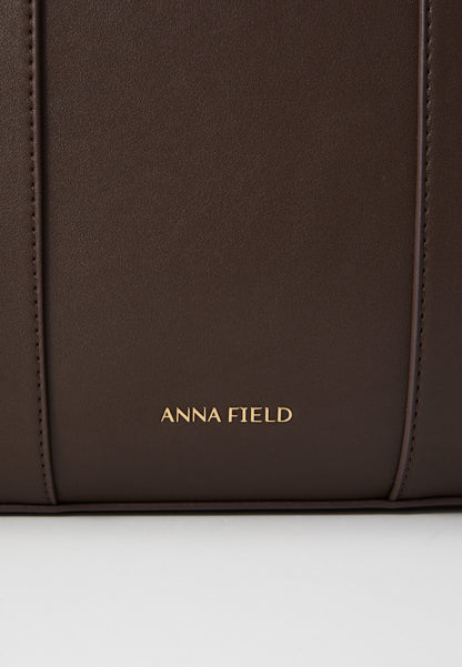 Anna Field Briefcase - Brown
