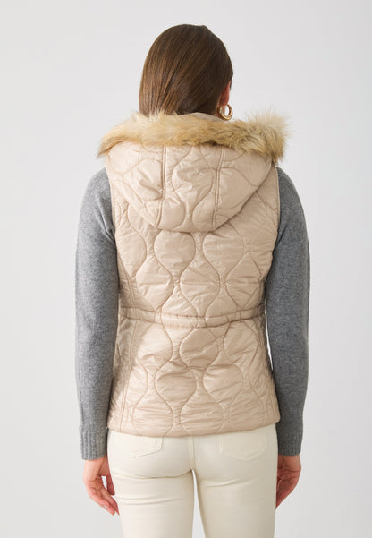 Anna Field Waistcoat - Taupe