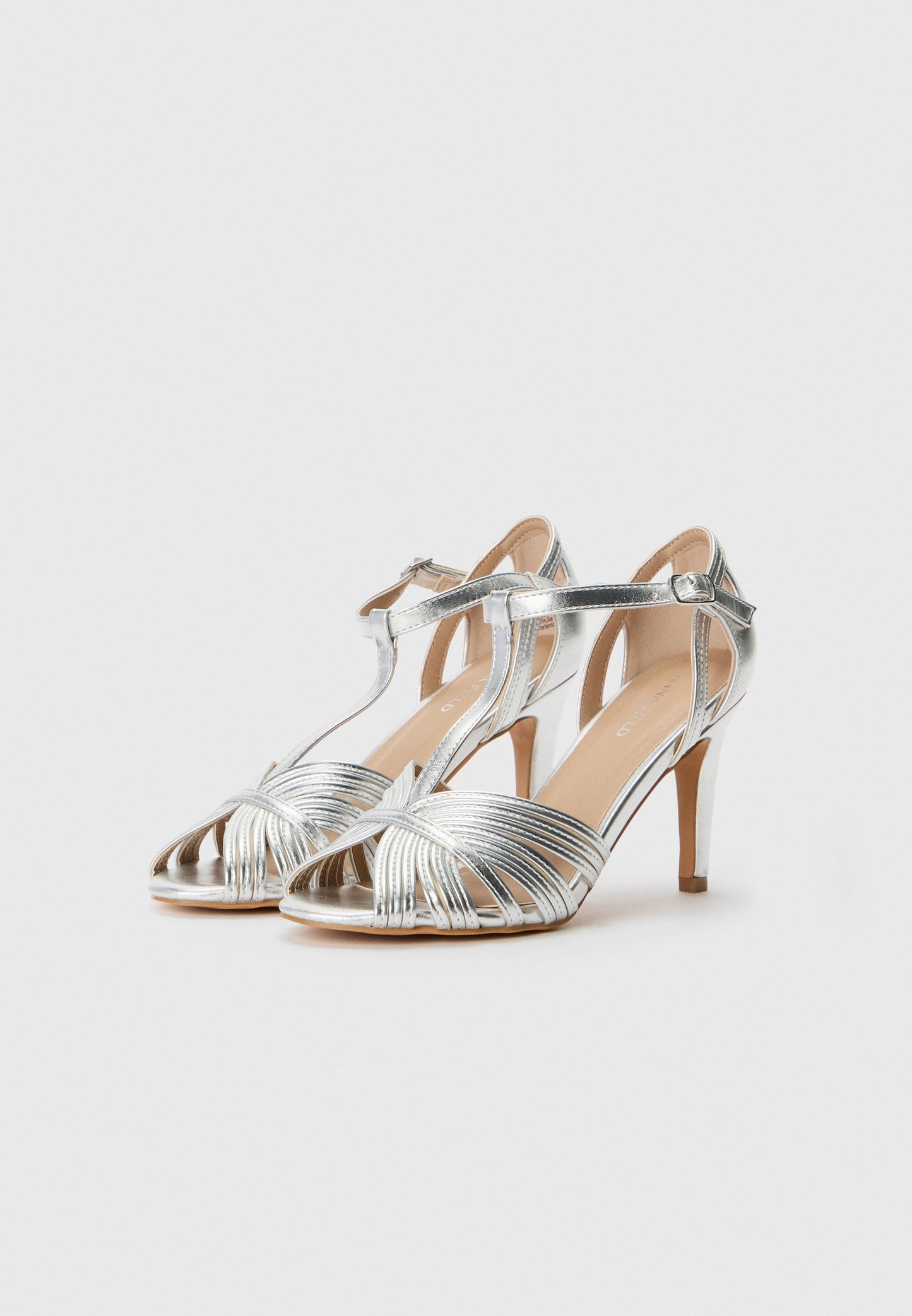 Anna Field High Heeled Sandals - Silver-coloured