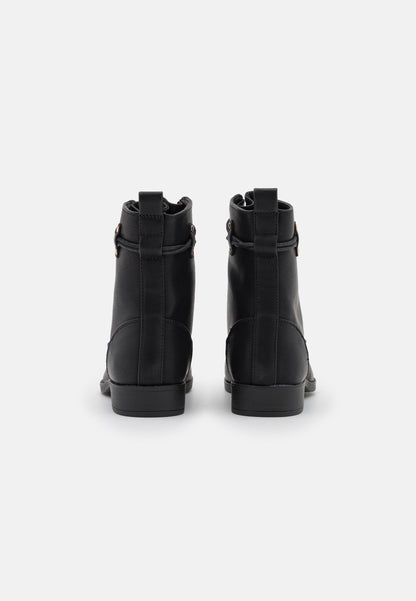 Anna Field Lace-Up Ankle Boots - Black