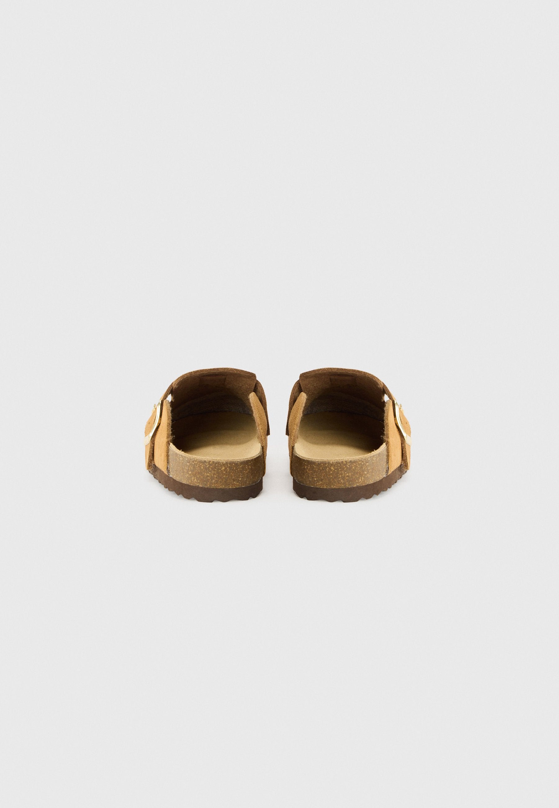 Anna Field LEATHER - Slippers - Cognac