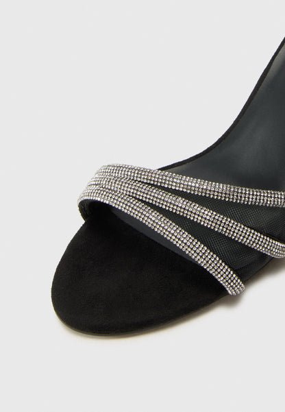 Anna Field Ankle Cuff Sandals - Black
