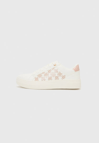 Anna Field Trainers - White Rose