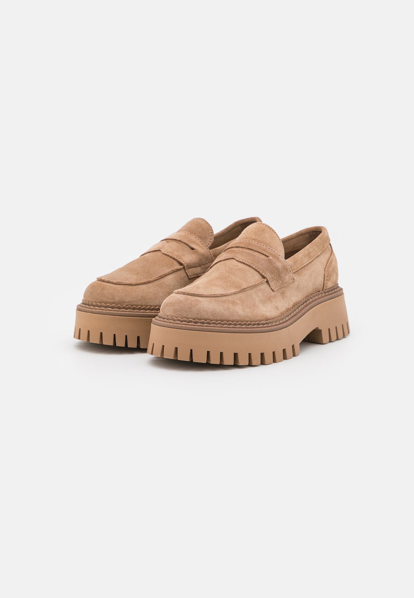 Anna Field Leather- Slip-Ons - Taupe