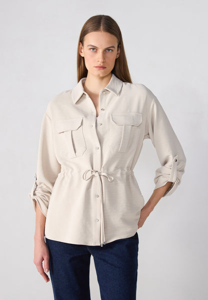 Anna Field Button-down Blouse - Beige