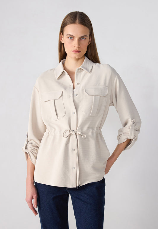 Anna Field Button-down Blouse - Beige