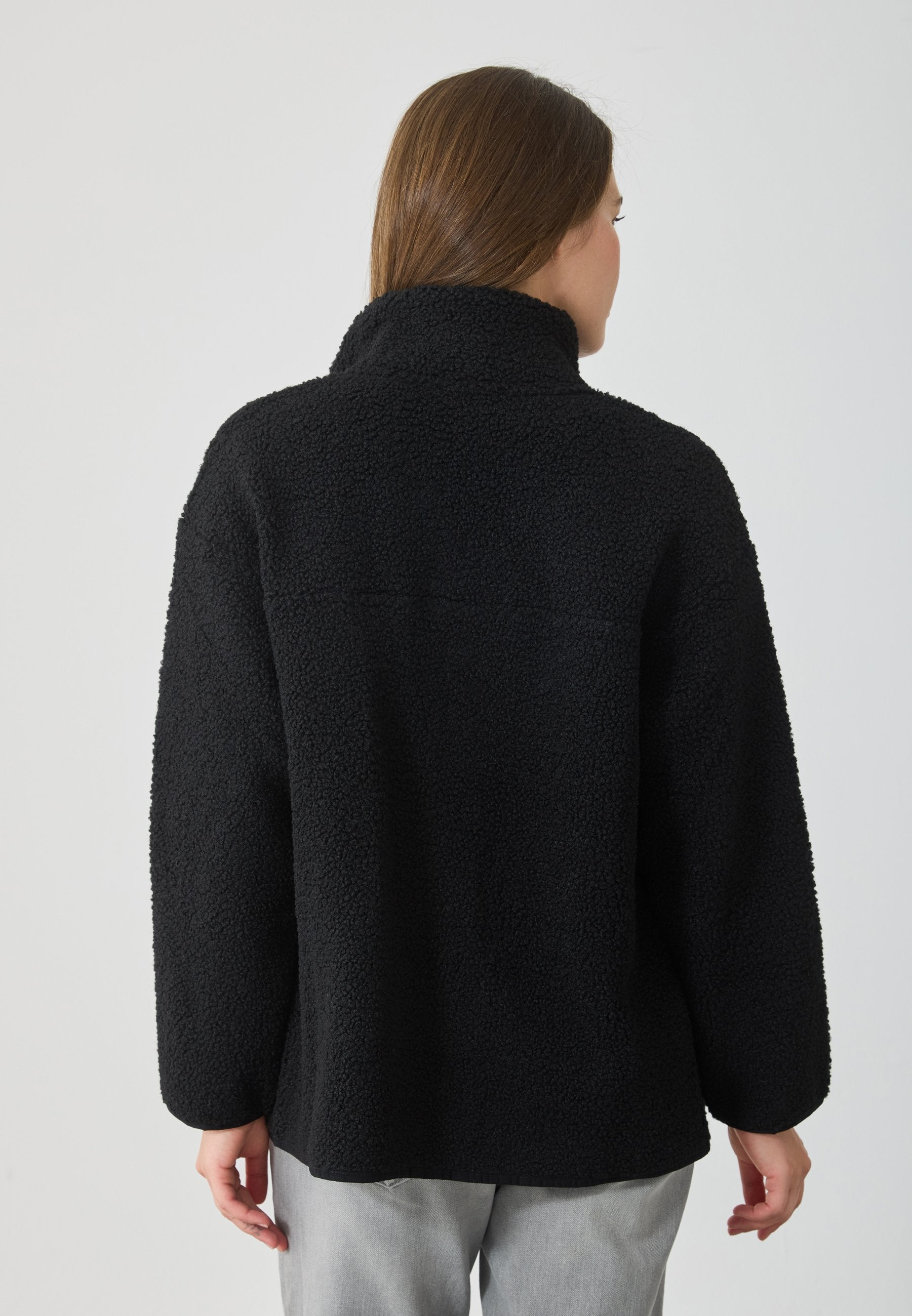  Fleece Jacket - 19-3907 Tcx True Black