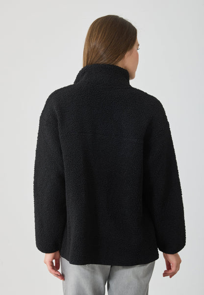  Fleece Jacket - 19-3907 Tcx True Black