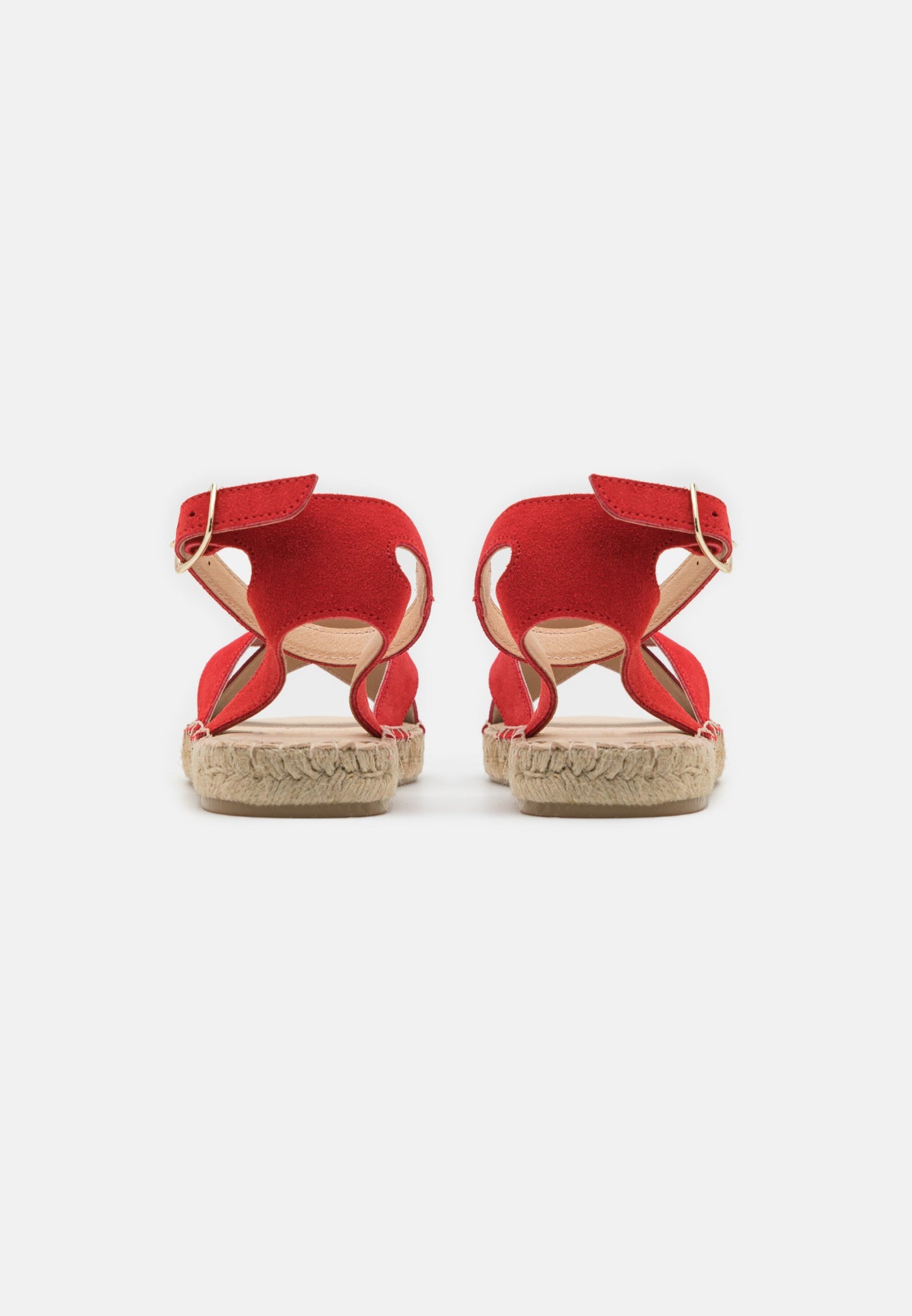 Anna Field Leather - Platform Sandals - Red