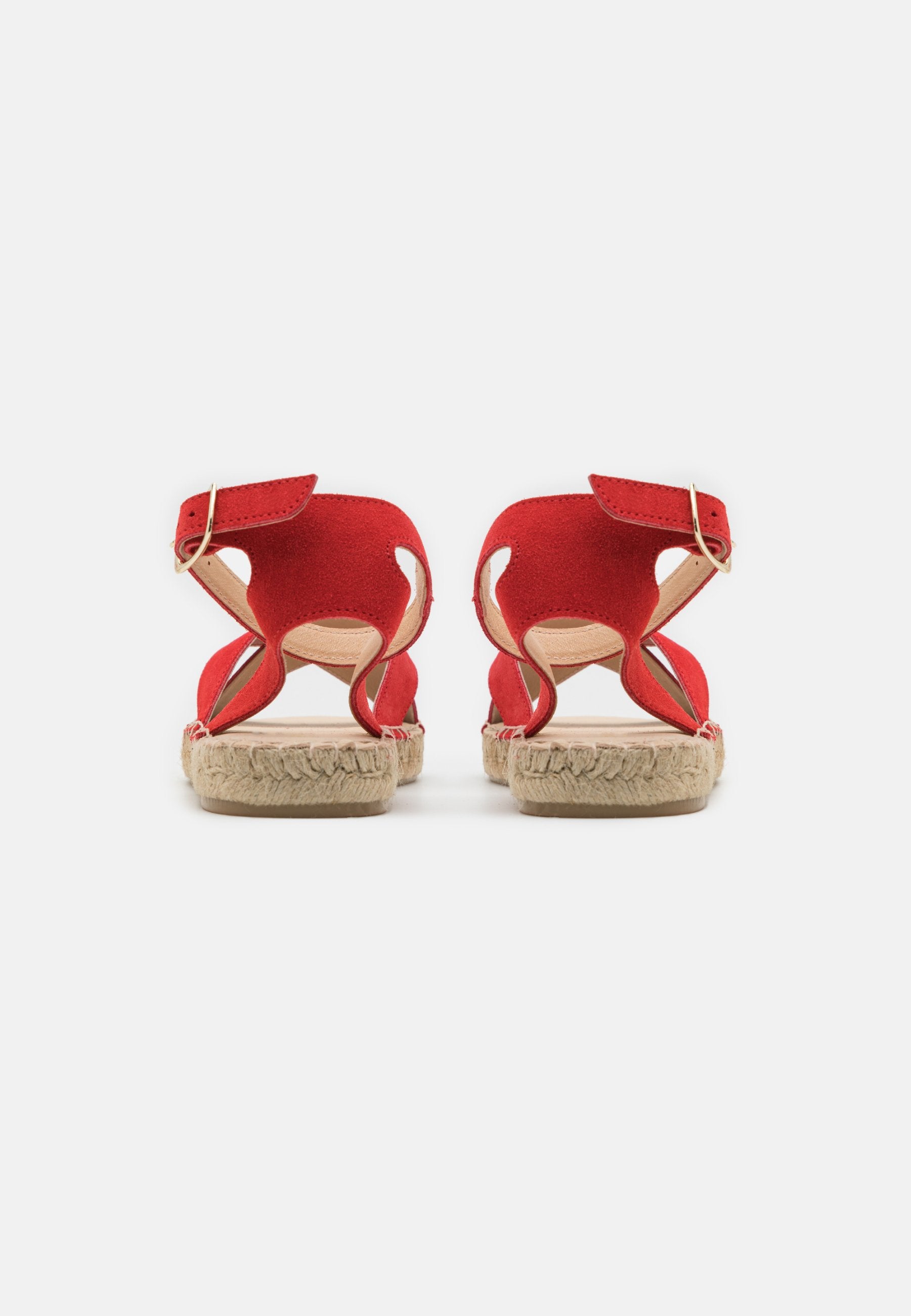 Anna Field Leather - Platform Sandals - Red