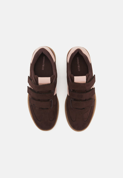 Anna Field Trainers - Brown Rose