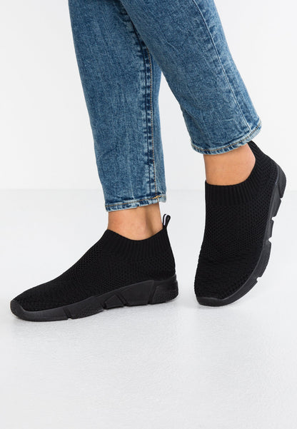 Anna Field Slip-Ons - Black