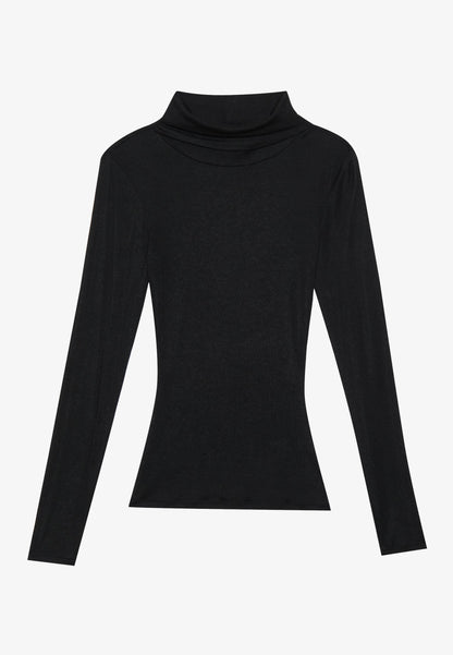 Anna Field TURTLENECK WITH WOOL MIX CONTENT - Long Sleeved Top - Red