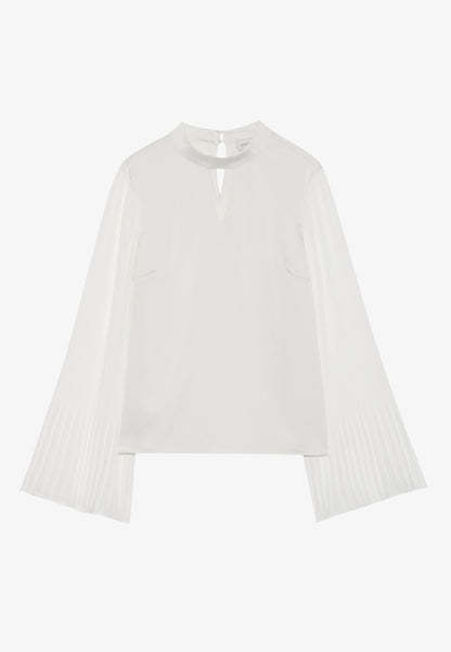 Anna Field Blouse - Cloud Dancer
