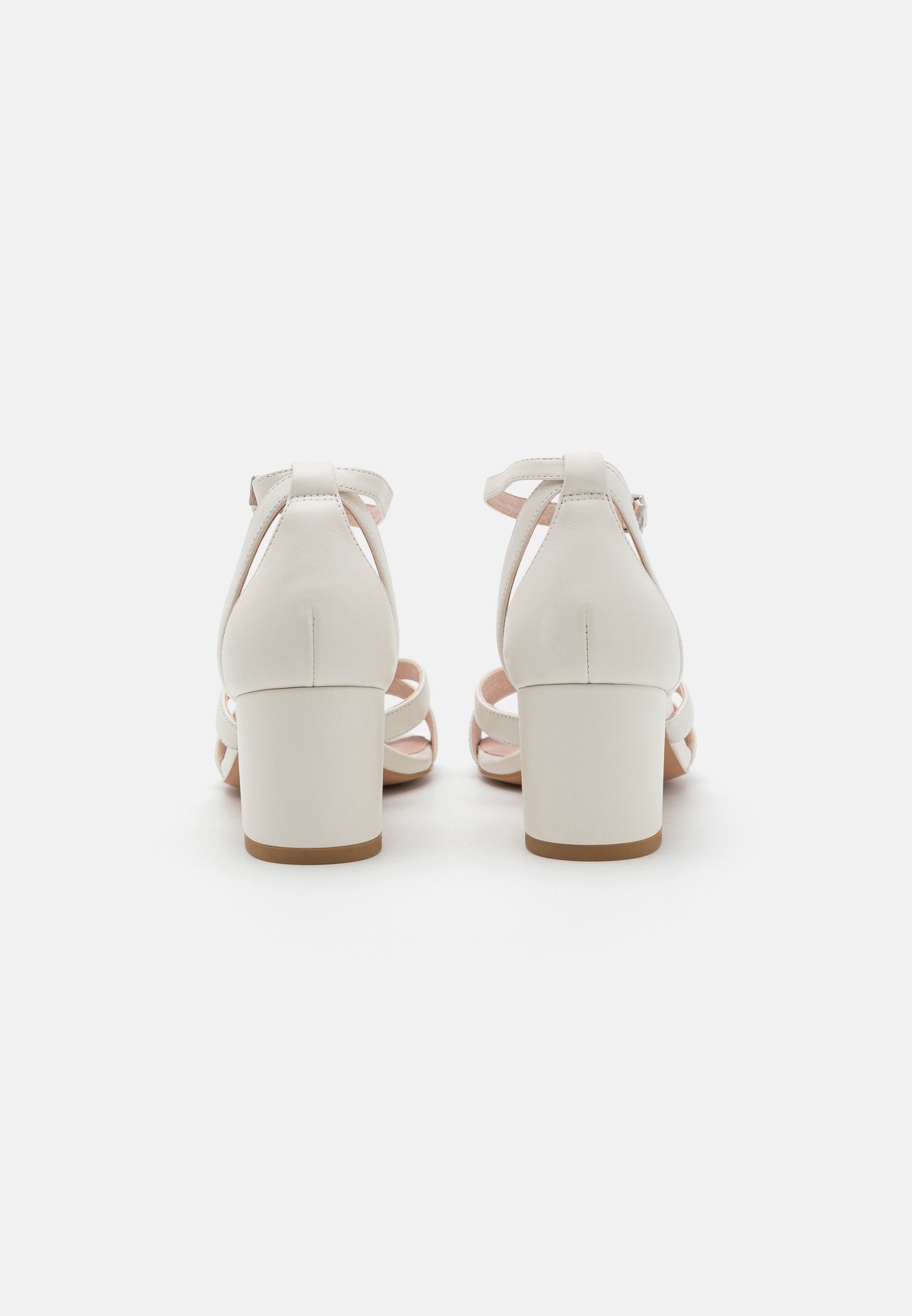  Leather Wide Fit - Sandals - White