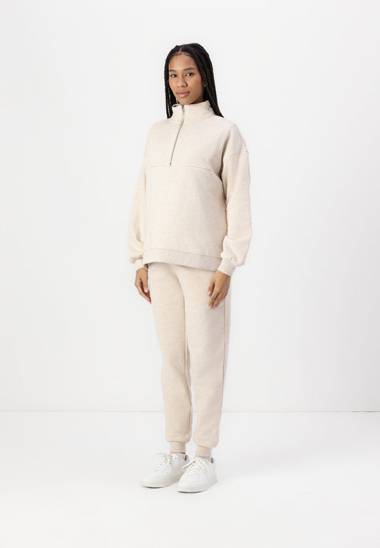  SET - Tracksuit Bottoms - Mottled Beige