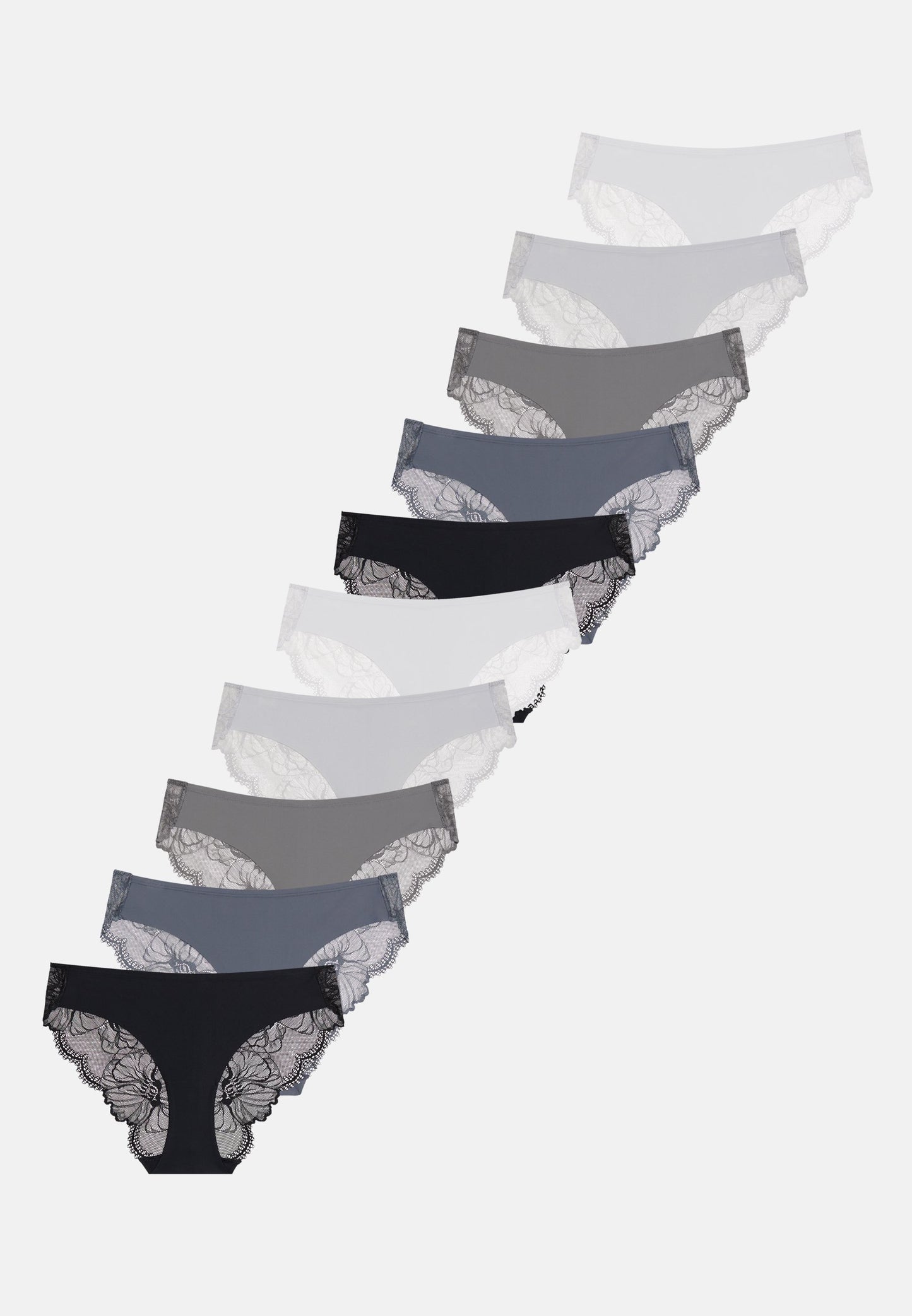 Anna Field 10 PACK - Briefs - Nude/white/black