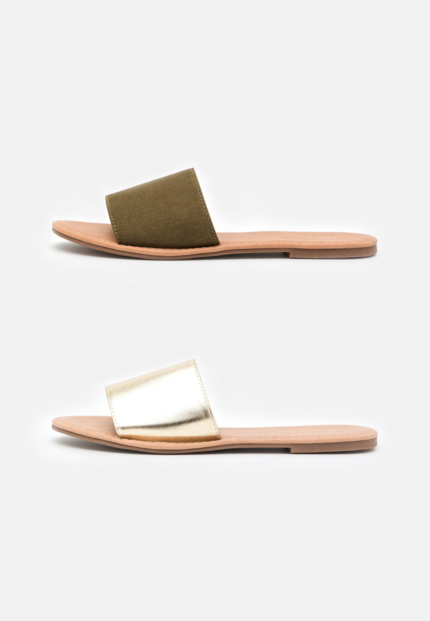 Anna Field 2 Pack - Mules - Khaki/Gold