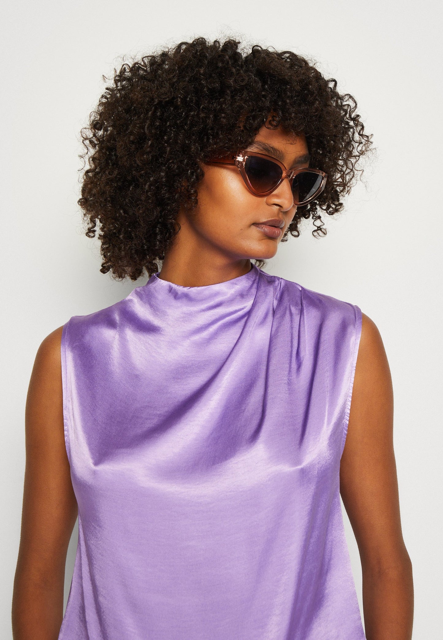Anna Field Top - Lilac
