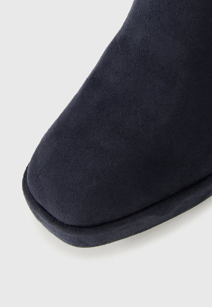 Anna Field High Heeled Ankle Boots - Dark Blue
