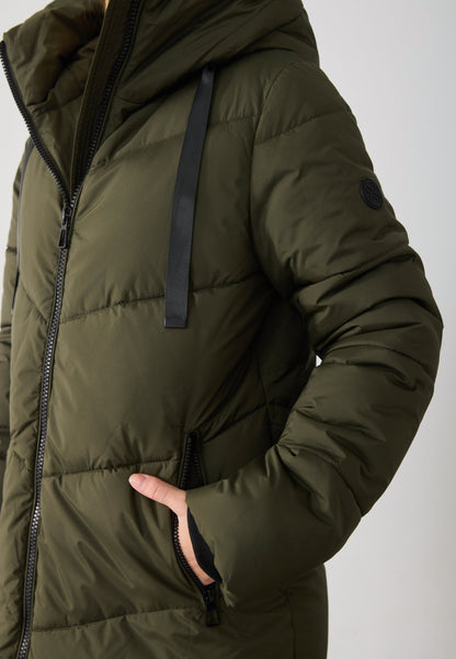 Anna Field CONTRAST - Winter Coat - Dark Green