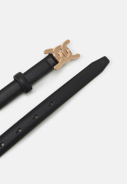 Anna Field 2Pack - Belt - Black/ Taupe