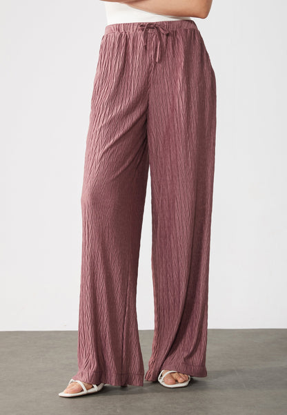 Anna Field Trousers - Rose Brown