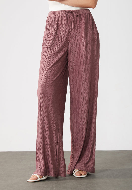 Anna Field Trousers - Rose Brown