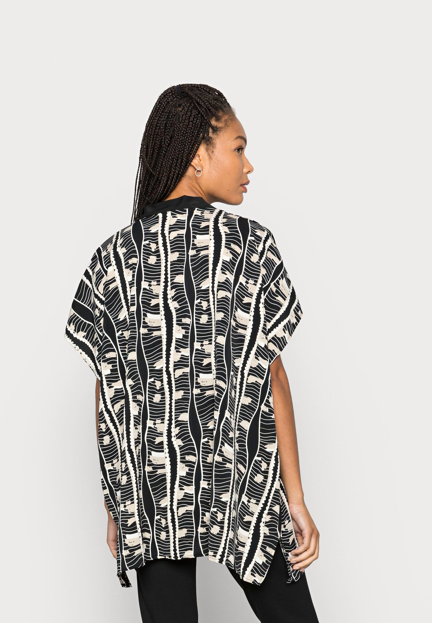 Anna Field SUMMERCAPE - Tunic - Black