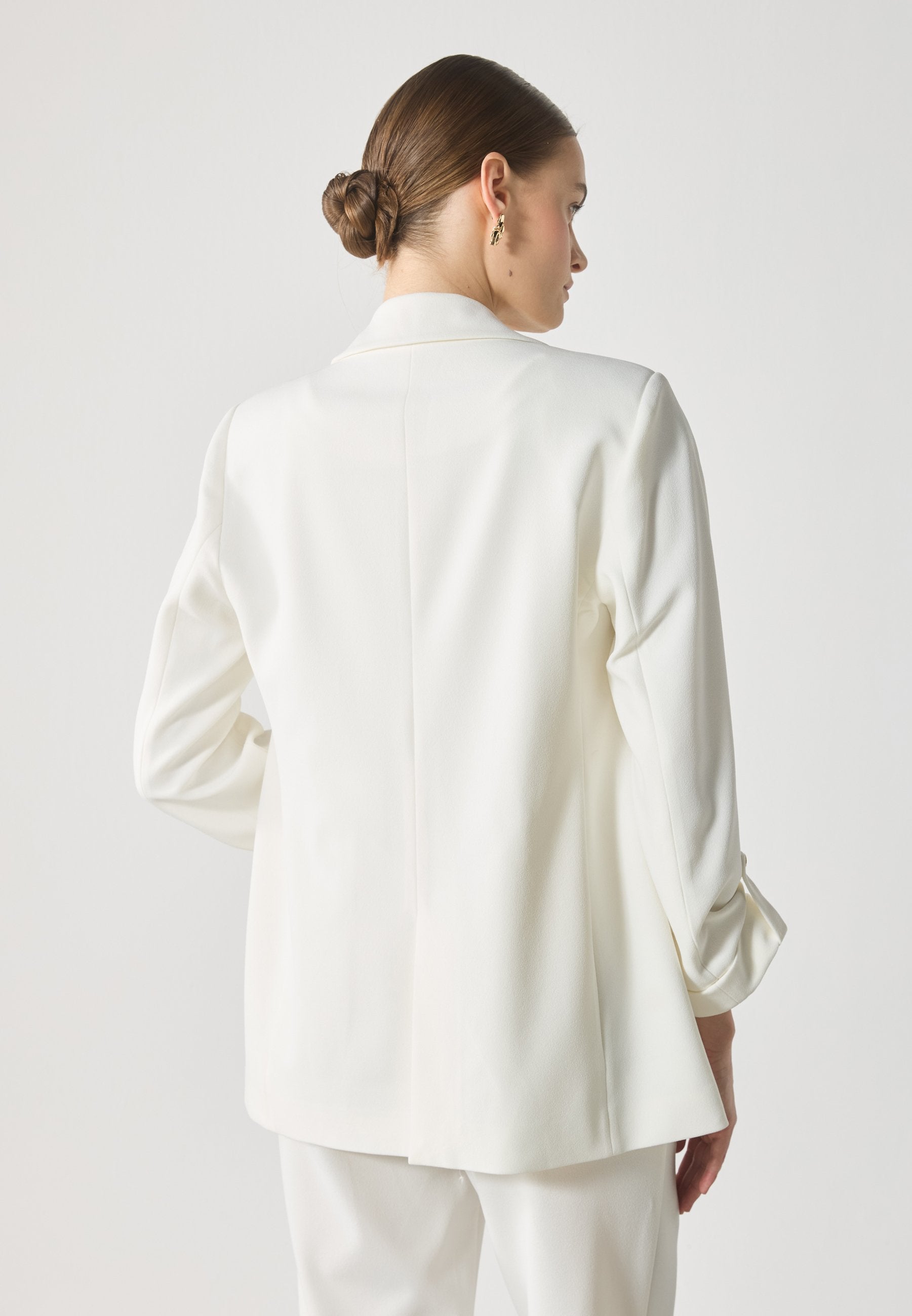 Anna Field Short Coat - White