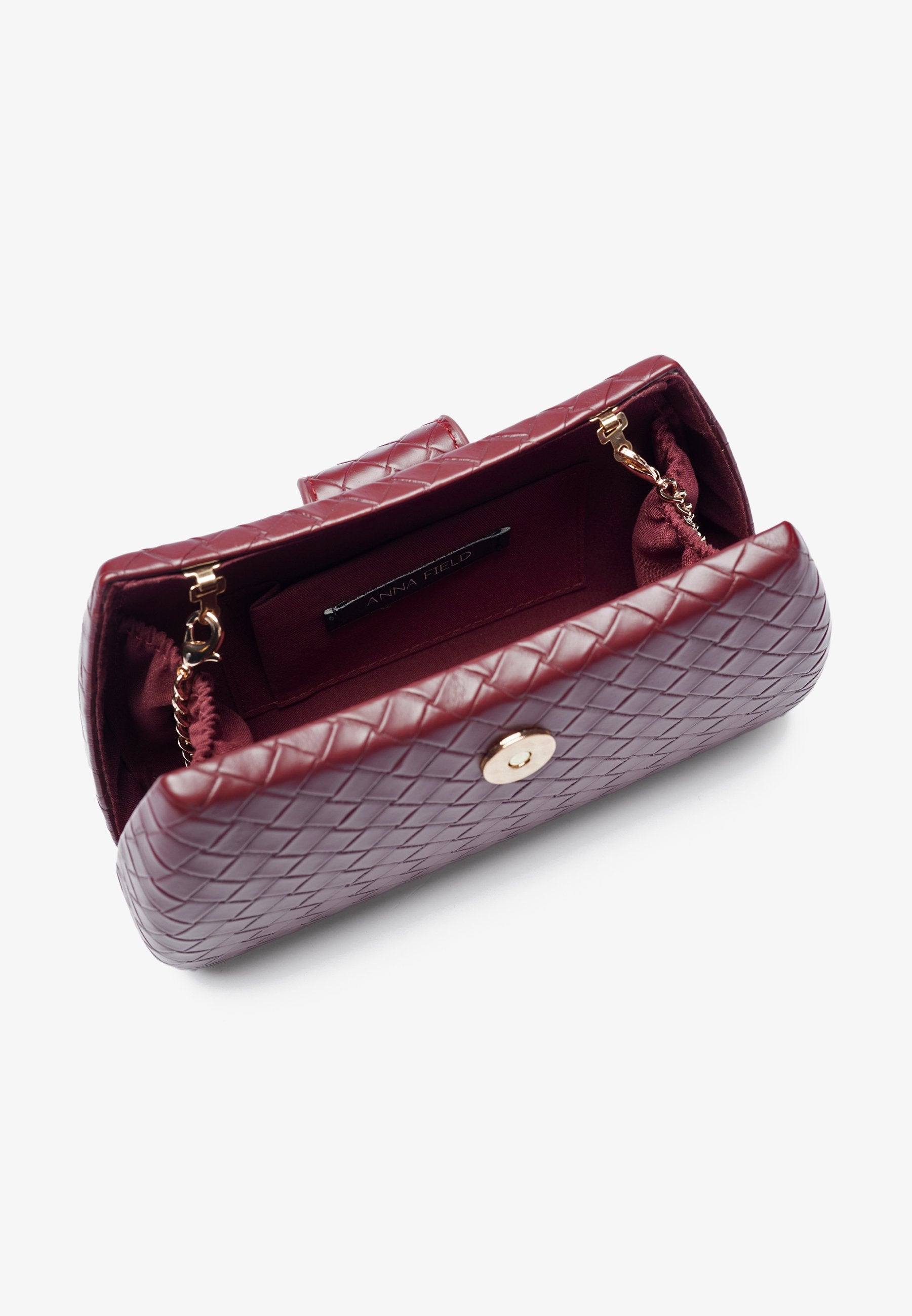 Anna Field Clutch - Bordeaux