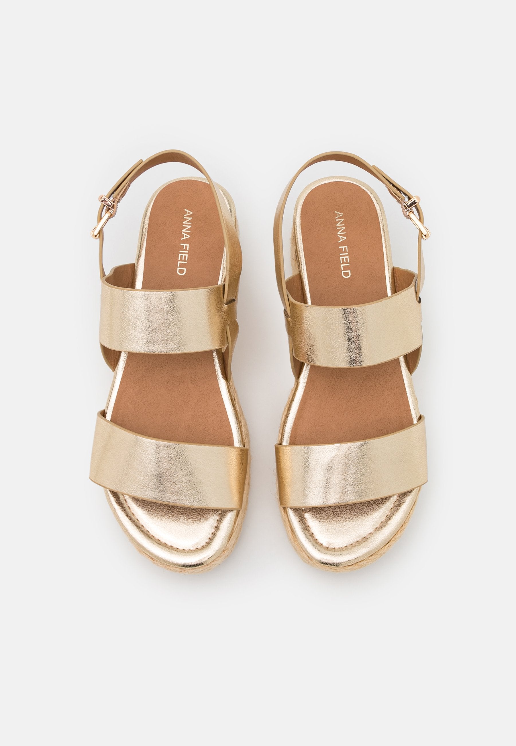Anna Field Espadrilles - Gold