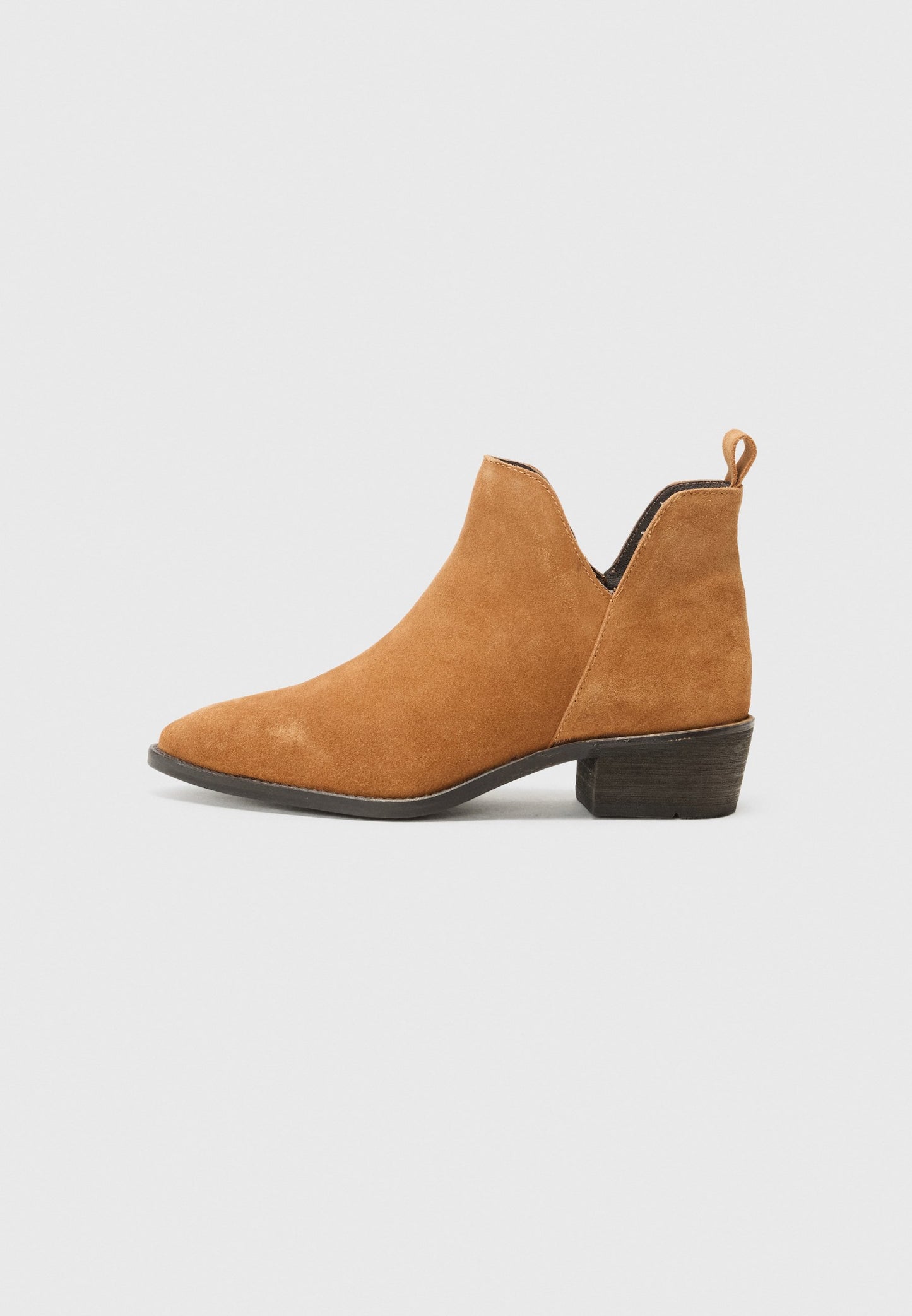 Anna Field LEATHER - Cowboy/biker Ankle Boot - Taupe