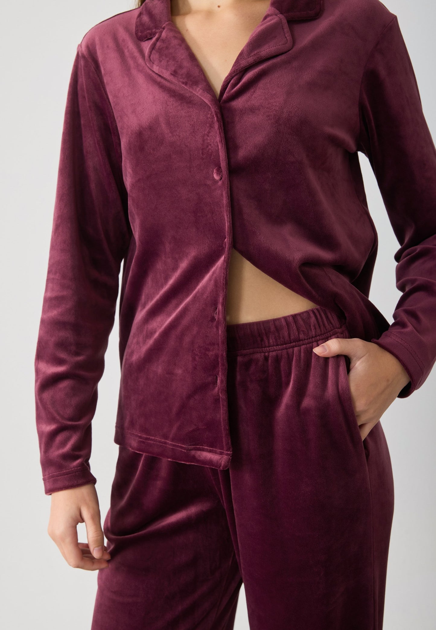 Anna Field SET - Pyjama Set - Bordeaux