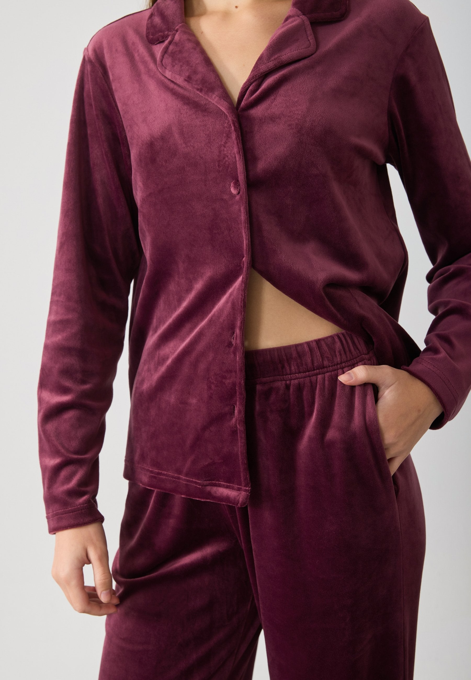 Anna Field SET - Pyjama Set - Bordeaux