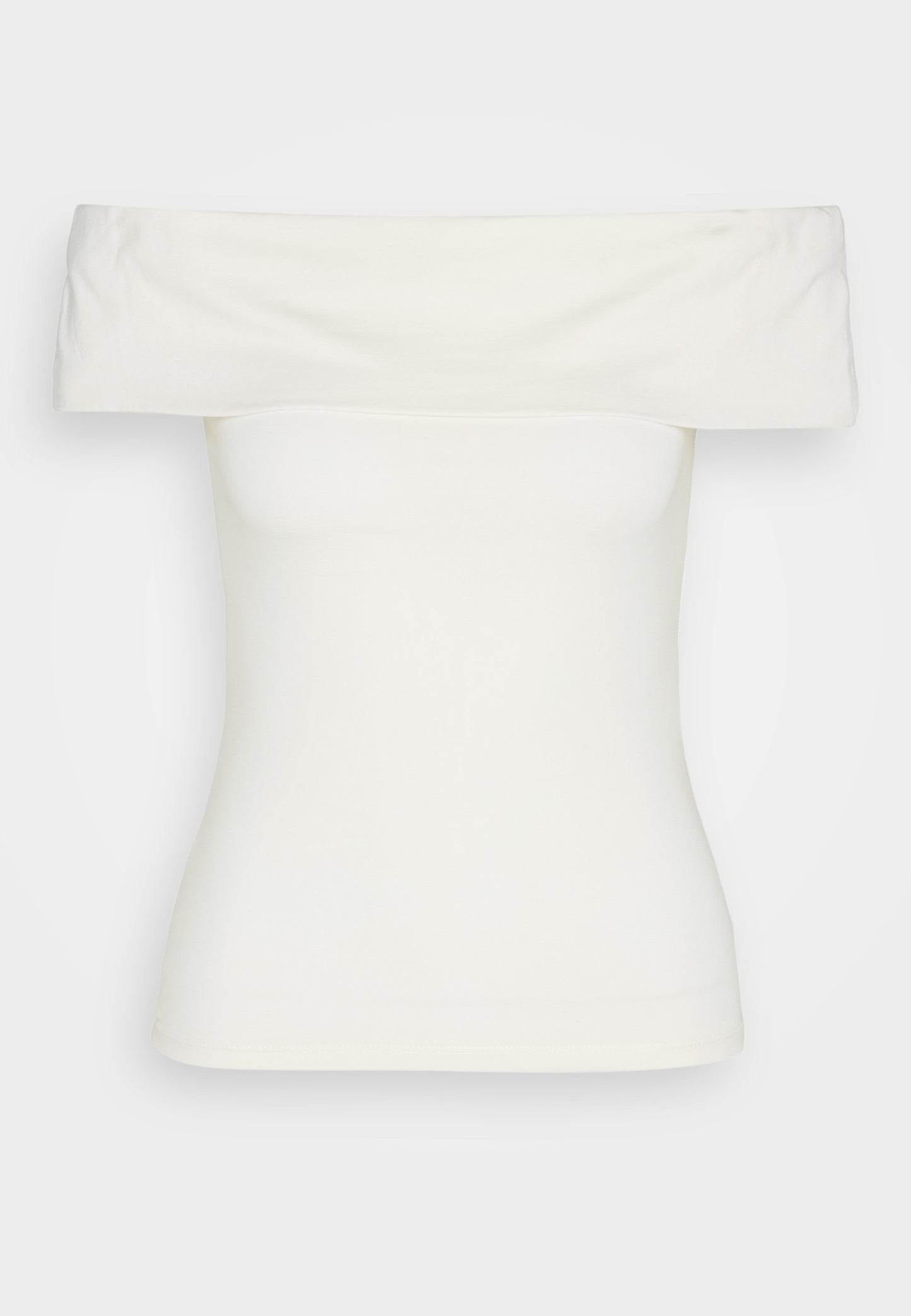 Anna Field OFF SHOULDER TOP - Basic T-shirt - Off-white