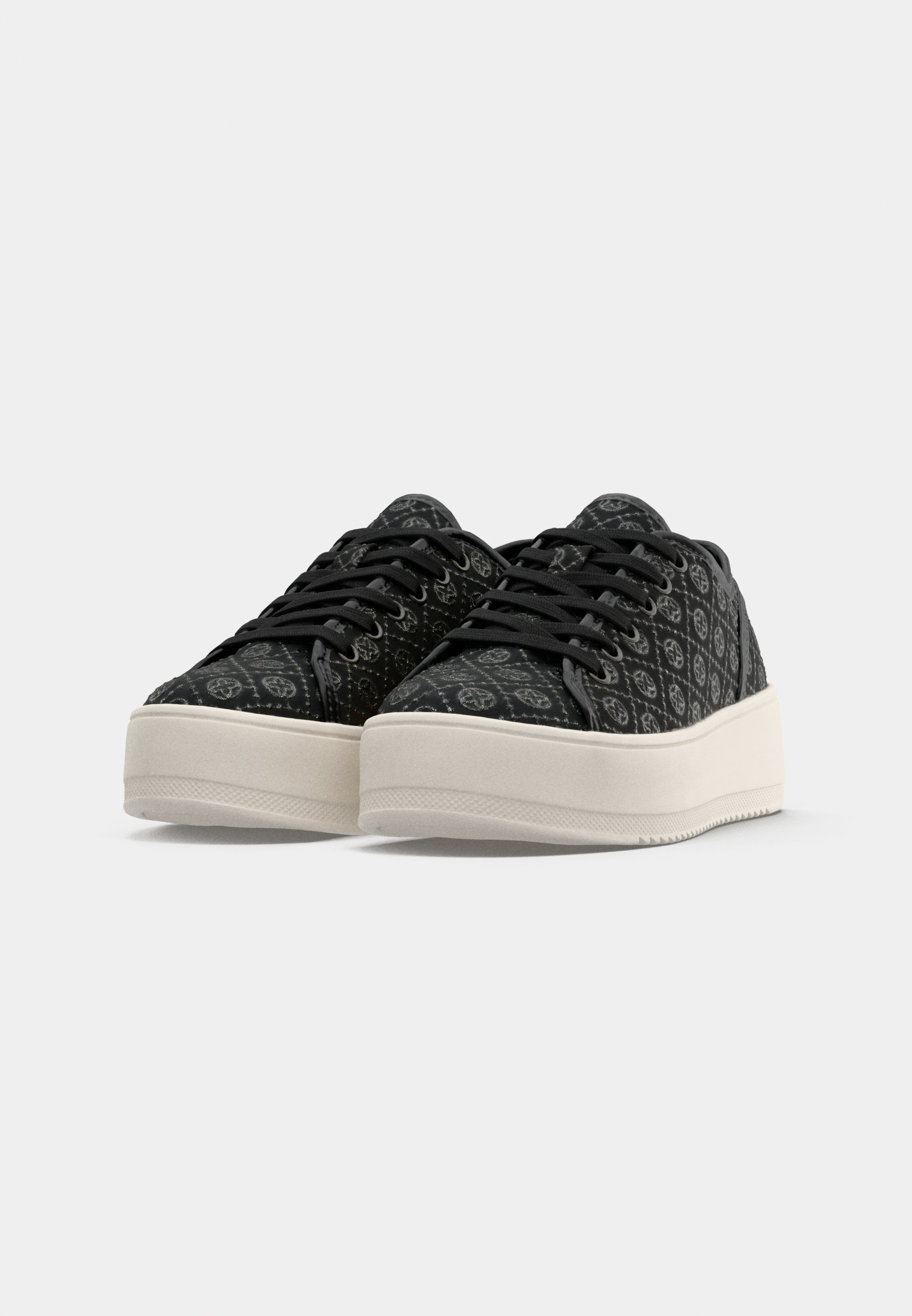 Anna Field Trainers - Black/silver-coloured
