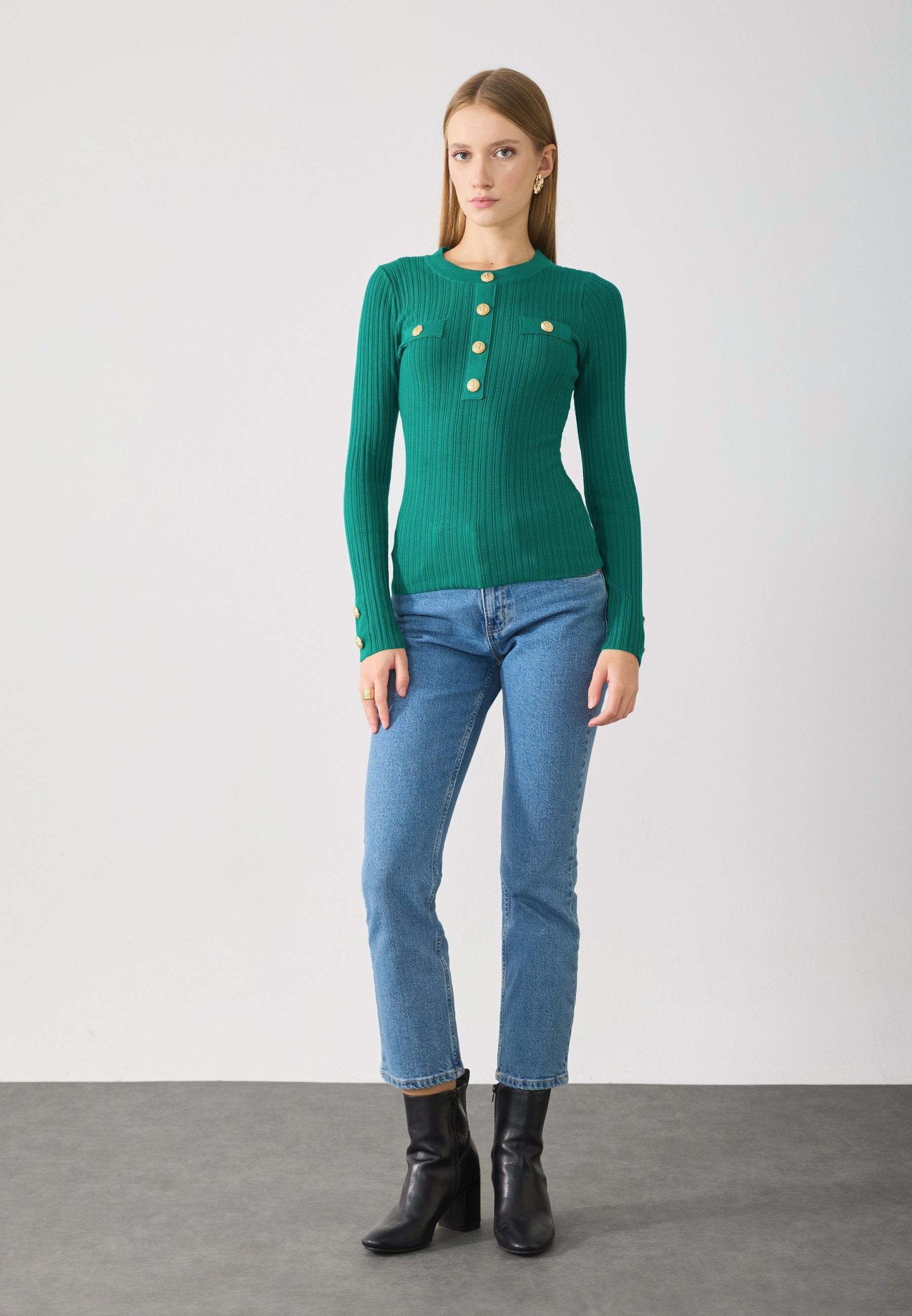 Anna Field Jumper - Aventurine