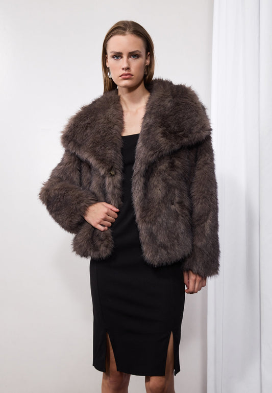 Anna Field Winter Jacket - Grey