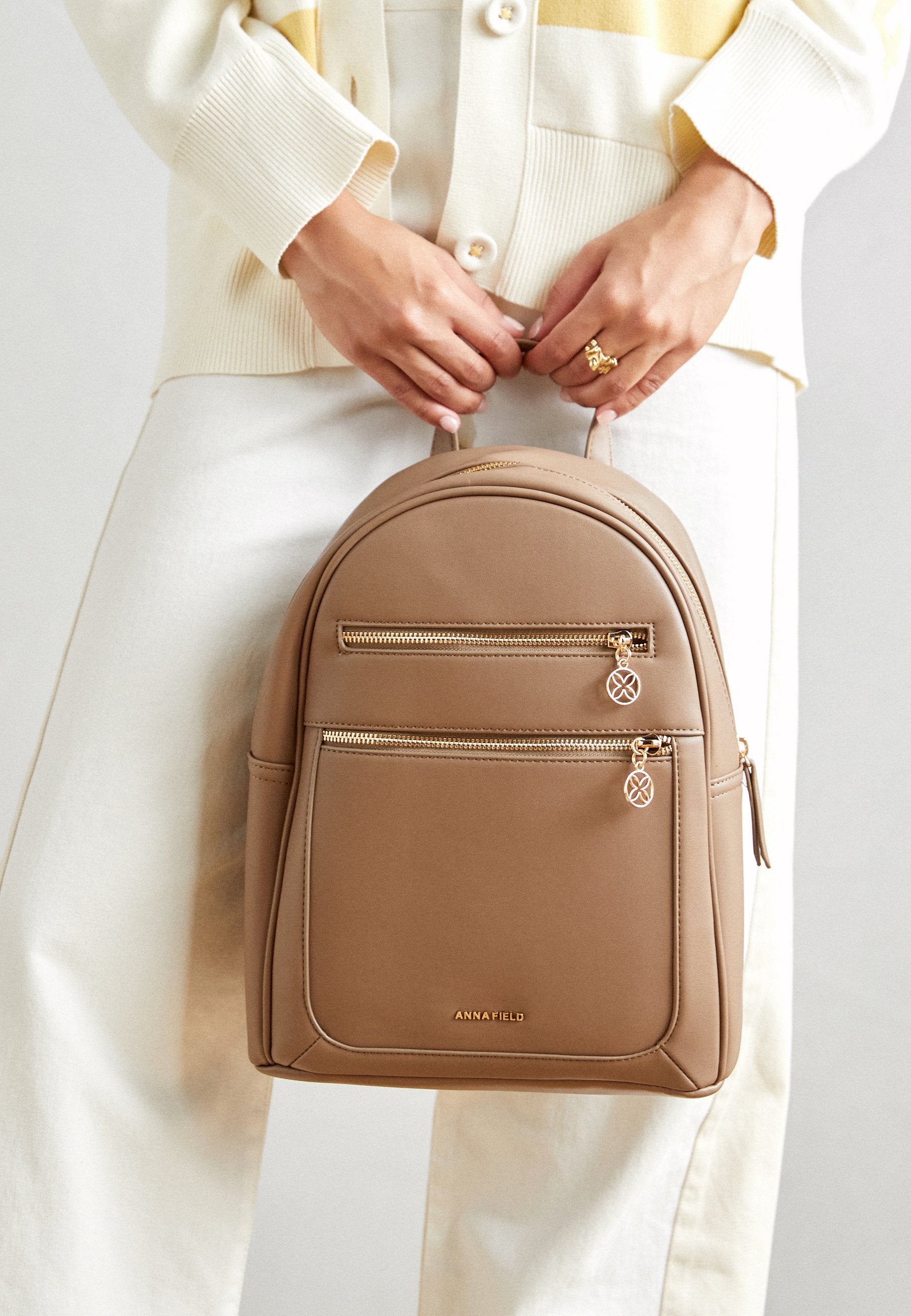 Anna Field Rucksack - Offwhite