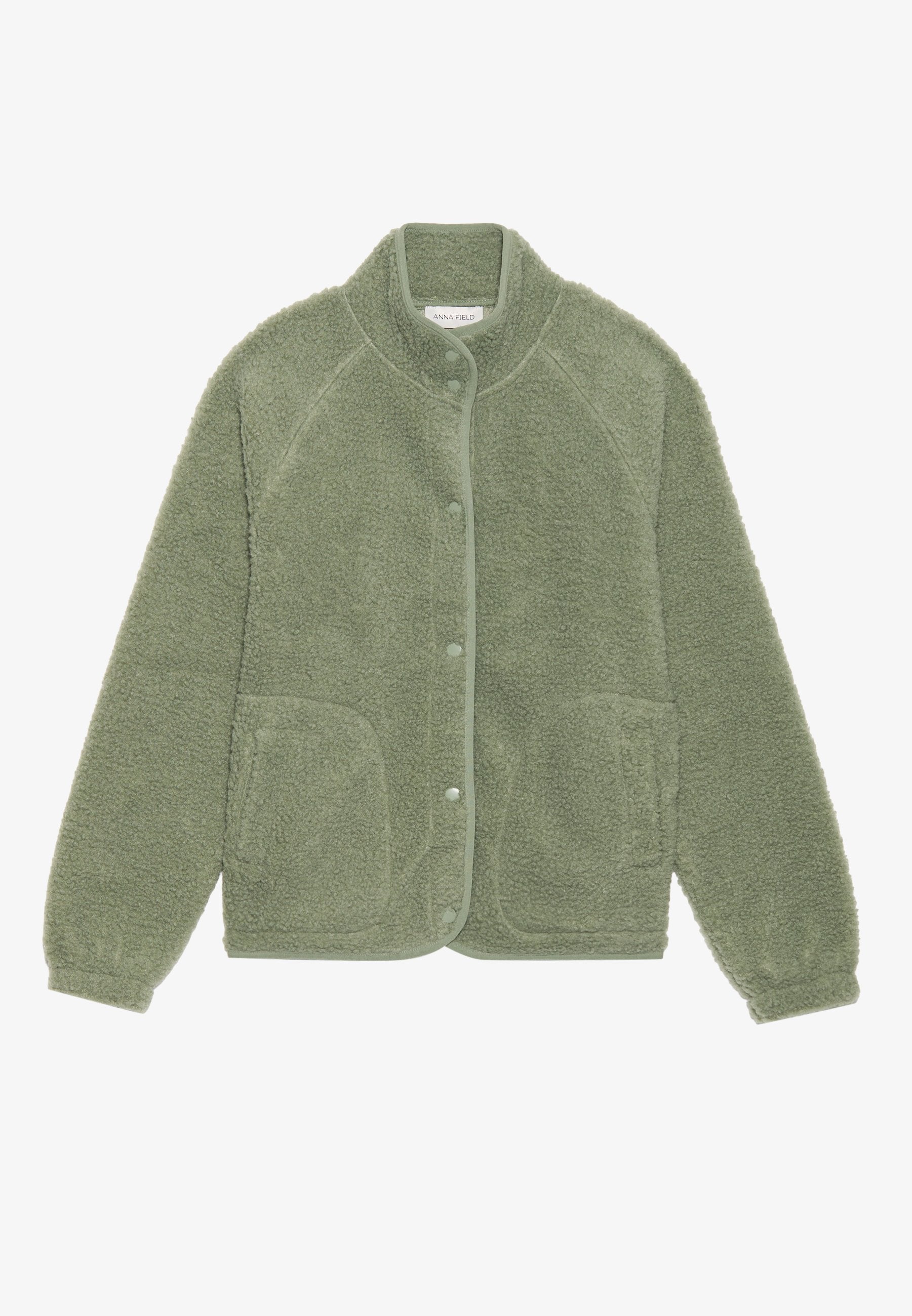 Anna Field Fleece Jacket - 17-6212 Tcx Sea Spray