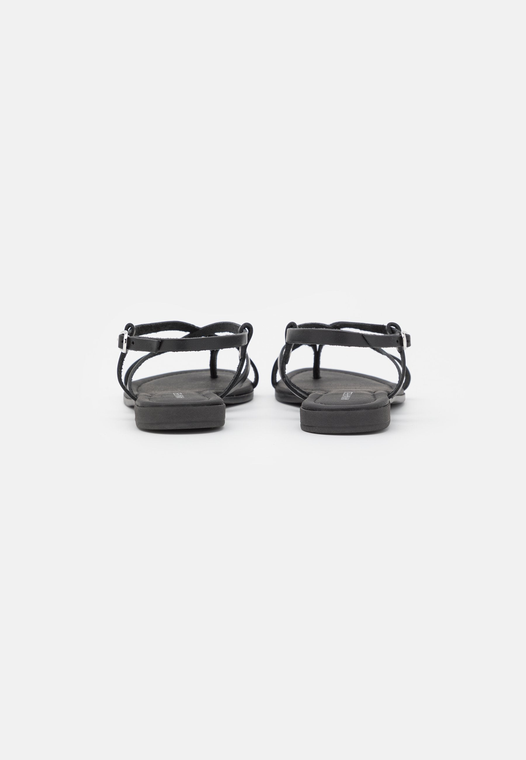 Anna Field Leather- T-Bar Sandals - Black