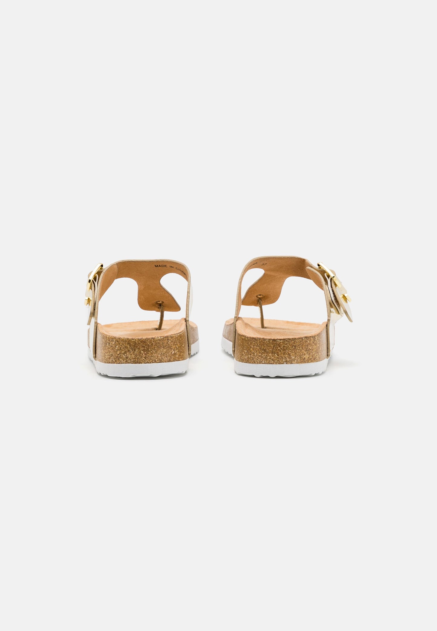 Anna Field T-bar Sandals - Gold-coloured