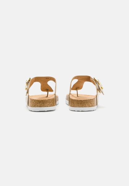 Anna Field T-bar Sandals - Gold-coloured