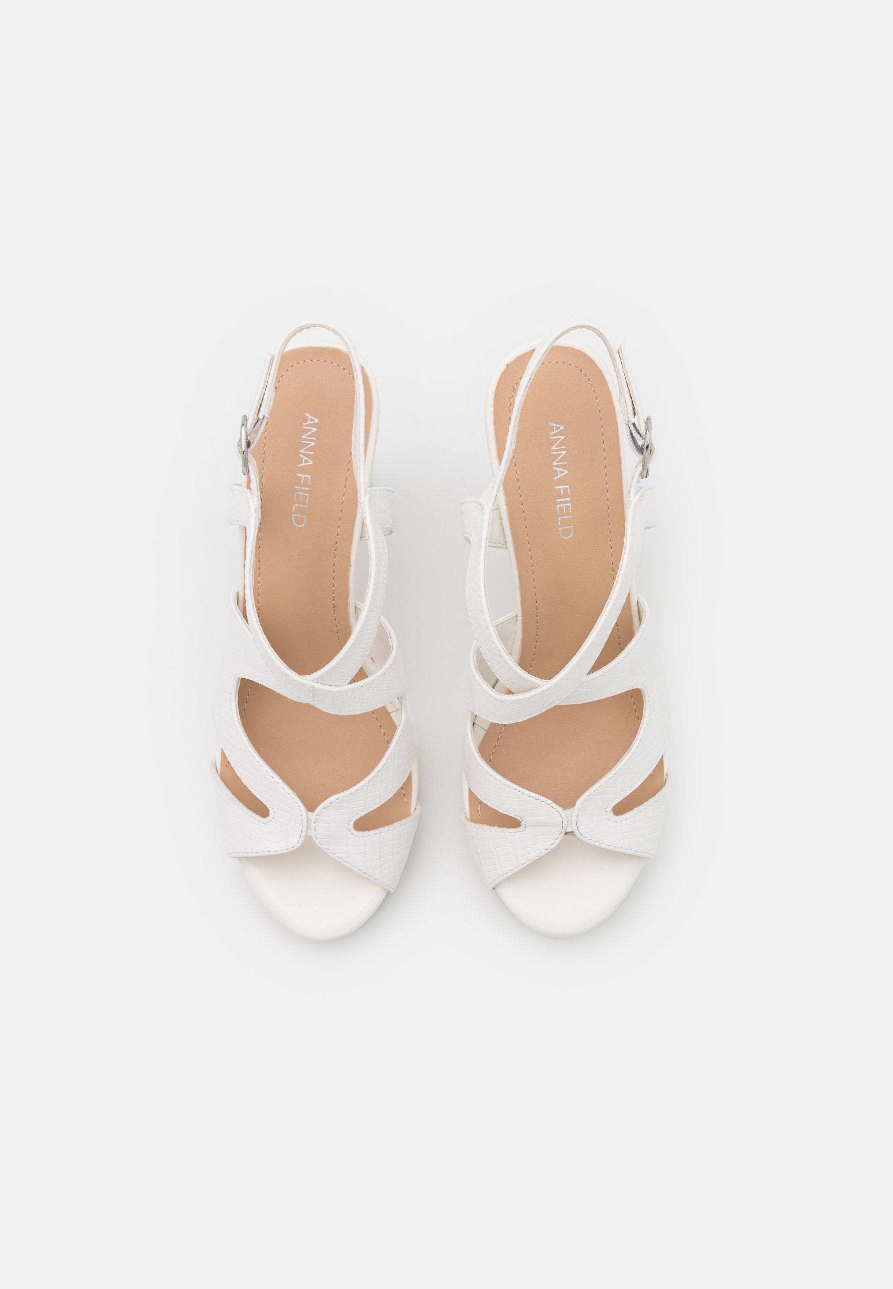Anna Field Platform Sandals - White
