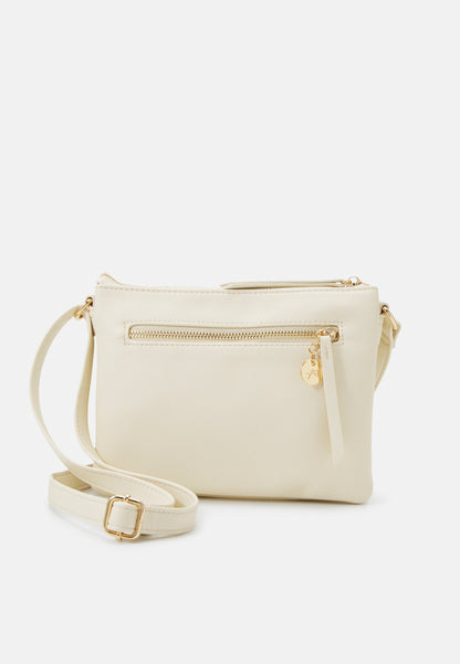 Anna Field Across Body Bag -Off White