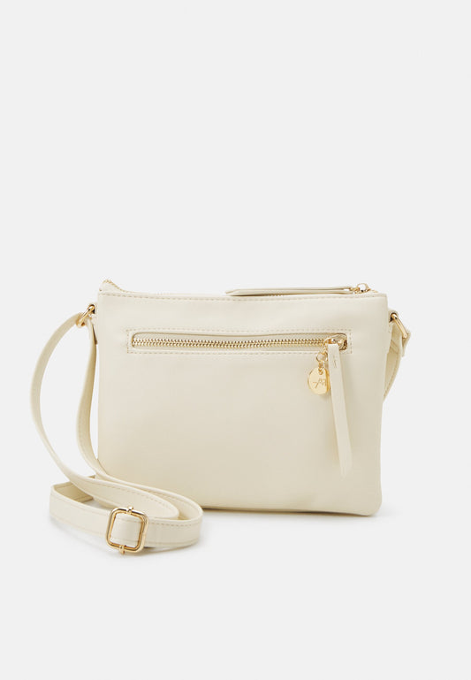 Anna Field Across Body Bag -Off White