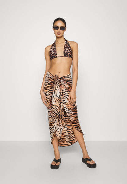 Anna Field Geo Print Sarong / 917 - Multi-Coloured - Wrap Skirt - Multi-Coloured