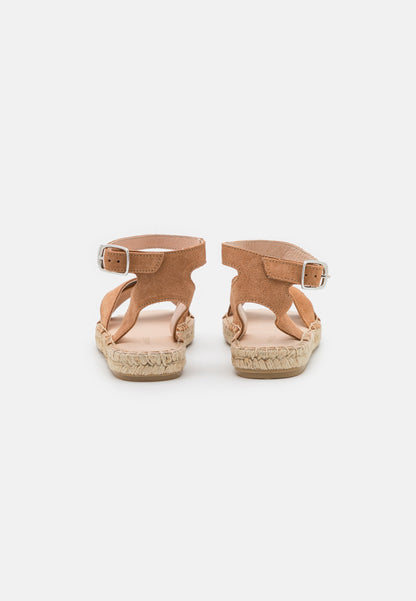 Anna Field Leather - Platform Sandals - Cognac