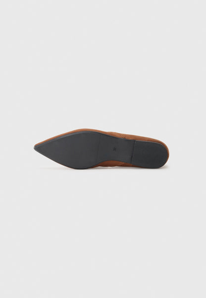 Anna Field Ballet Pumps - Dark Brown